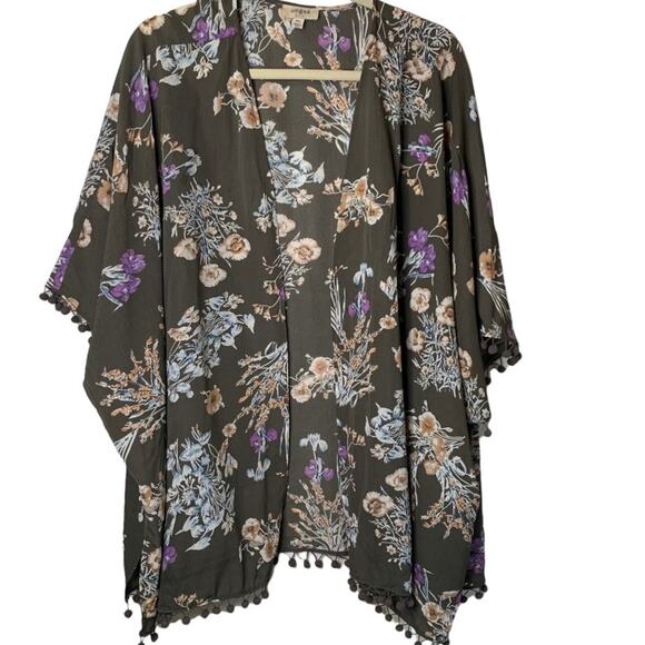 Umgee Fringe Cardigan Women's Size M/L ASO Alisa Fuller CMT Music City Peasant - Picture 2 of 7